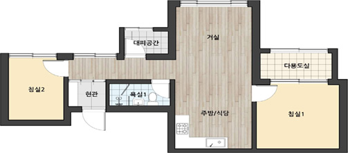 D-Type 평면도